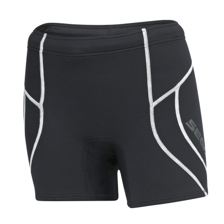 Ladies  Neoprene Shorts F/l P/s